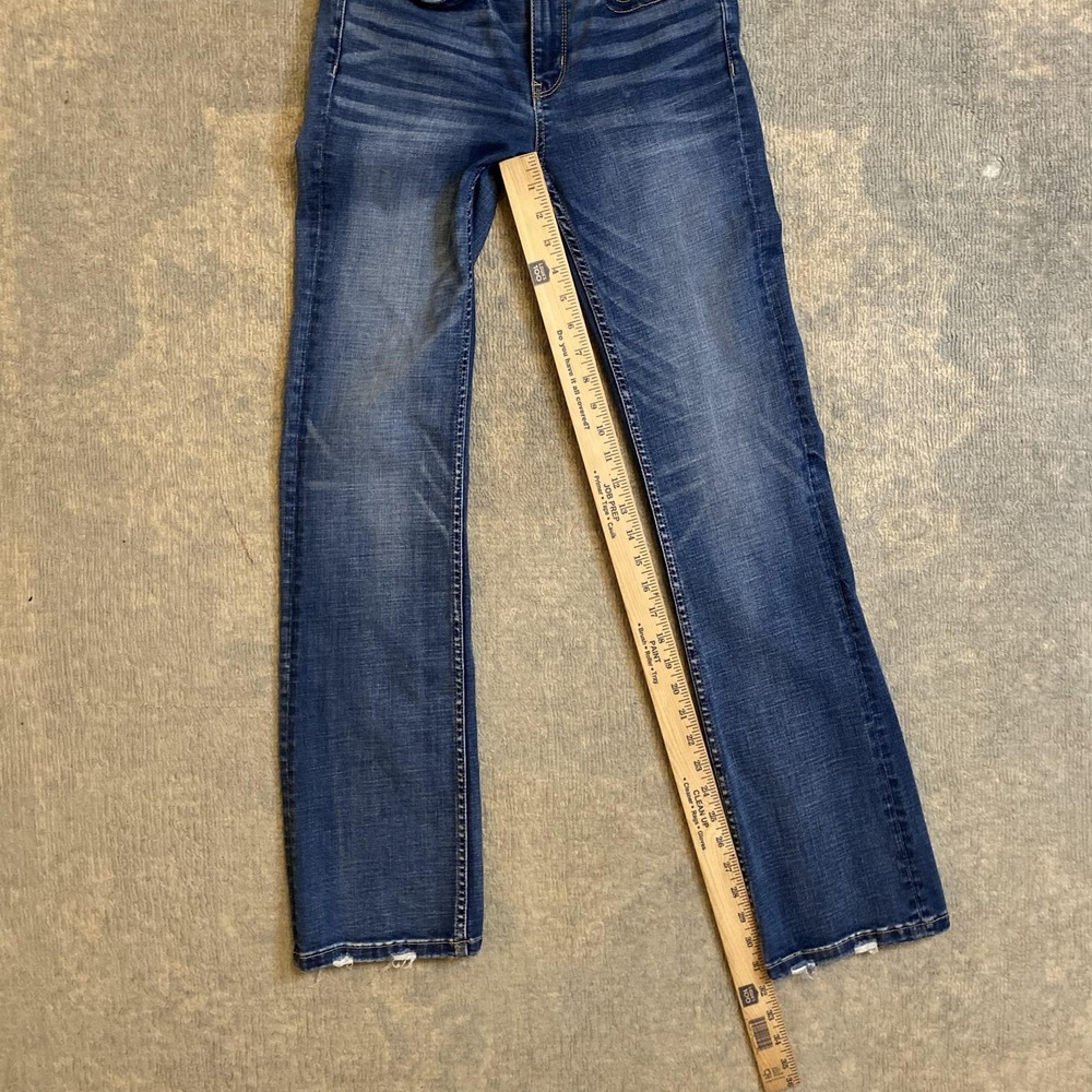 BKE Stella Jeans Womens 25x31.5 Medium Wash Blue Mid Rise Slim Bootcut Denim - Picture 7 of 14